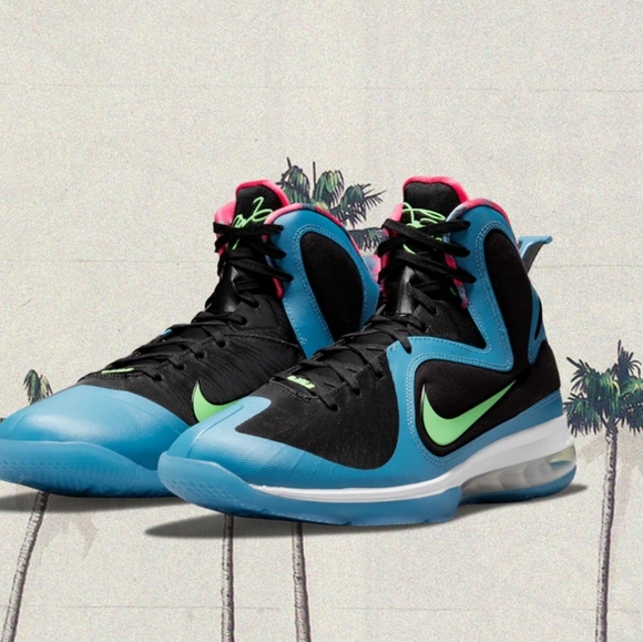 LEBRON 9 \'SOUTH COAST\' Size 10Mens Deadstock main image 4